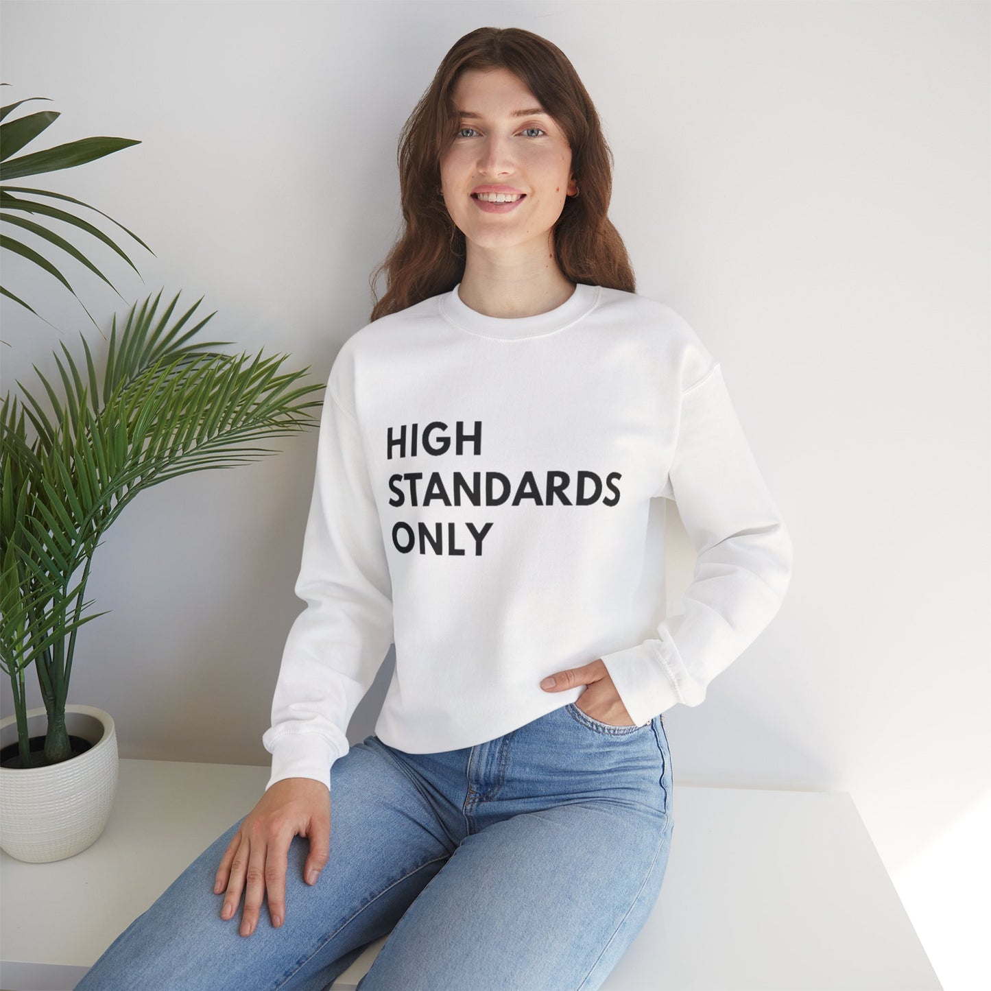 High Standards Only — Signature Crewneck